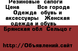 Резиновые  сапоги › Цена ­ 600 - Все города Одежда, обувь и аксессуары » Женская одежда и обувь   . Брянская обл.,Сельцо г.